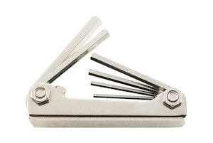 Santnyckelsats Metall 7-delar 1,5-6mm
