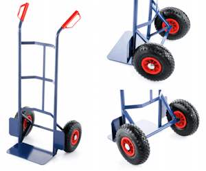 Transportkärra, hopfällbar, stål,