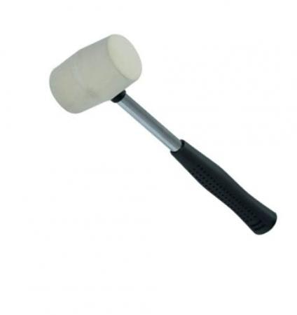HEDE Liten  Gummiklubba, 225 G, 40 MM, Vit För LVT
