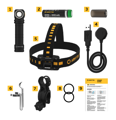 Pannlampa 4000 LUMEN