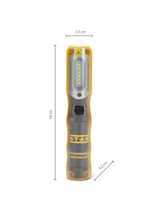 inspektionslampa på 300 lumen 3W LED