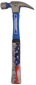 Snickarhammare Vaughan glasfibersk. rak klo 16 oz