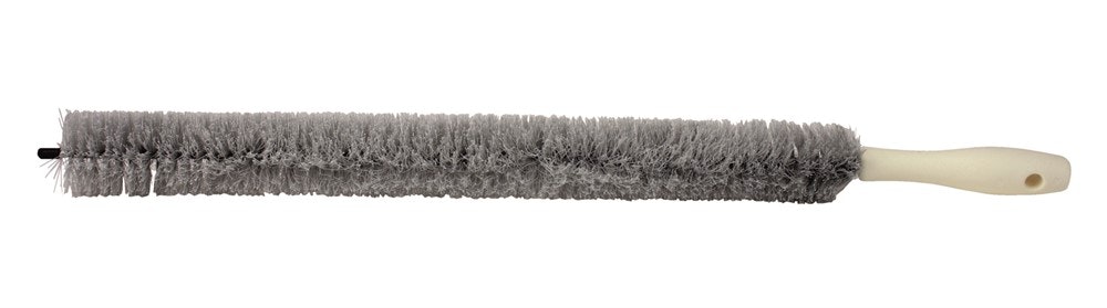 Elementborste med lång böjbar borstdel. 75 cm lång.
