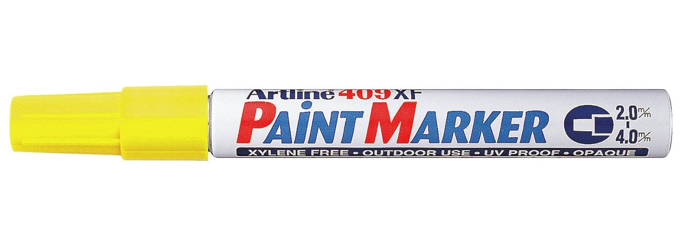 Märkpenna Artline 409 GUL 12 st