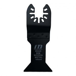 Multisågblad Bi-Metall med öppet fäste. Sågbredd 44 mm.