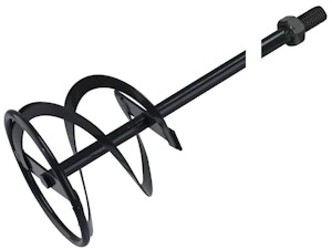 Maskinvisp M14 fäste 120 mm