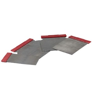 Japanspackel-Set med 4 spacklar, stl: 50, 80, 100 & 120 mm.