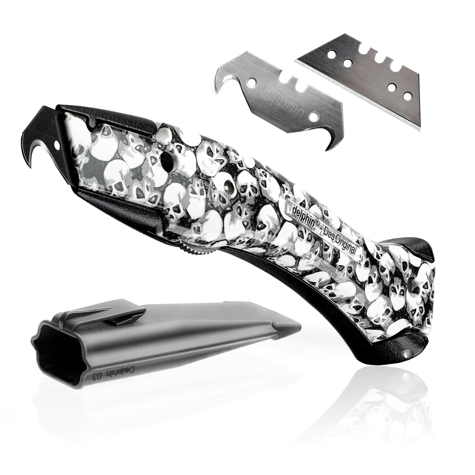 Delfinkniv Original-Design Limited edition -Döskallar-