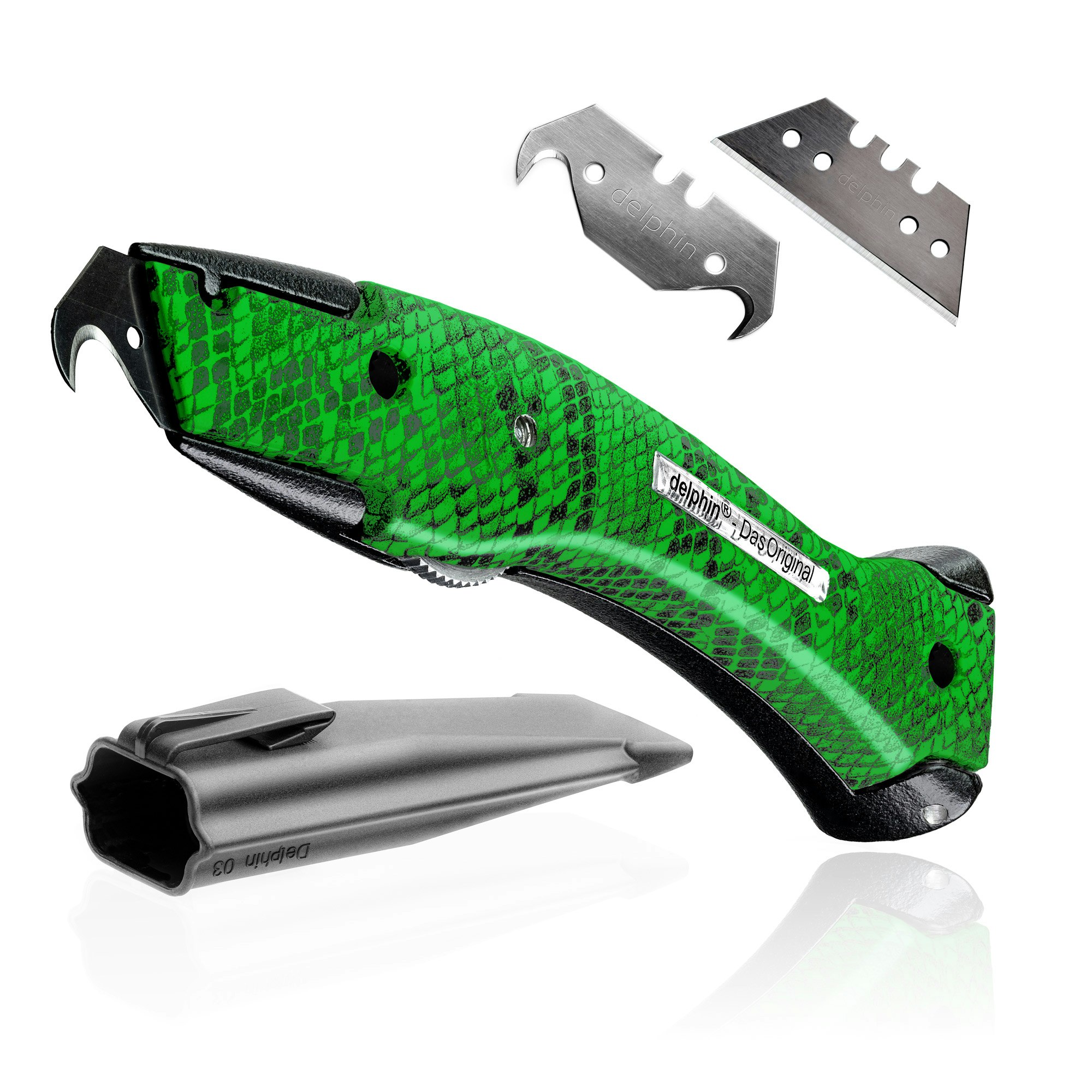 Delfinkniv original -Design Limited edition Ormskinn
