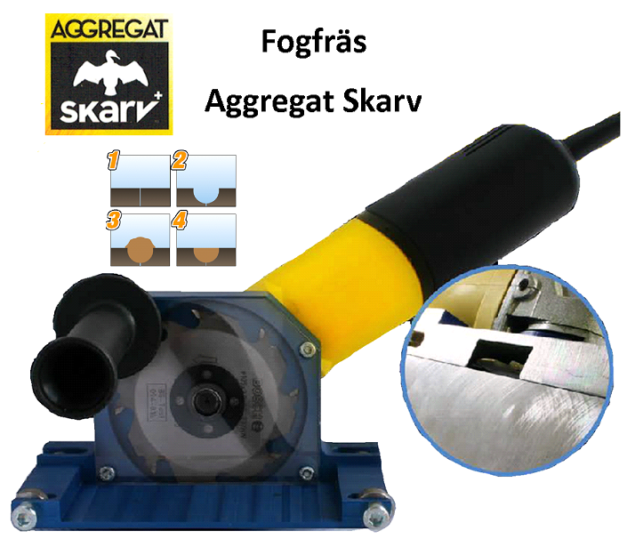 Fogfräs Aggregat Skarv