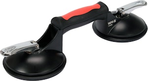 Sugkopp Pro dubbel 12,5 cm i aluminium max. 120 kg