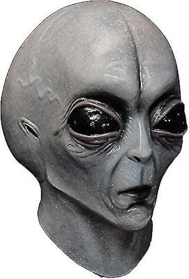 Alien Area 51 grå mask
