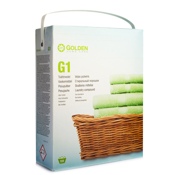 G1 är ett koncentrerat tvättmedel som är lätt att skölja bort och biologiskt nedbrytbart.
