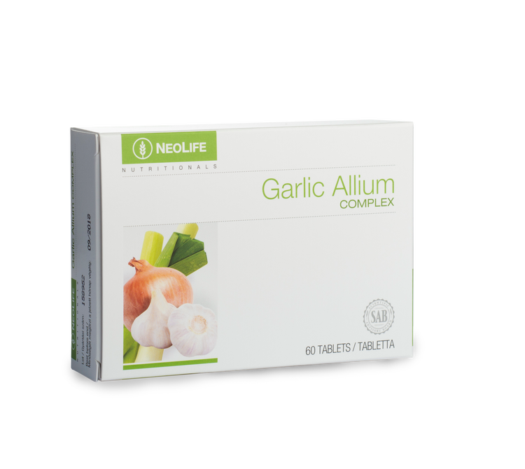 Garlic Allium Complex, Kosttillskott, vitlök-lökpreparat