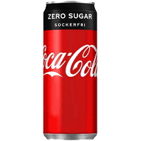 COCA COLA ZERO 33CL INKL PANT