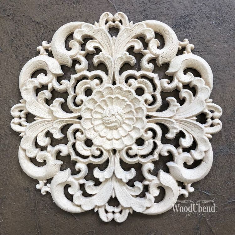 WoodUbend® 2172 Centerpiece Floral, mått Ø 15cm