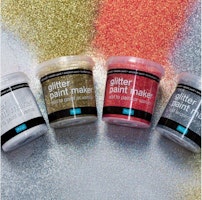 Polyvine® Glitter Paint Maker - SILVER (silverglitter)