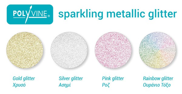 Polyvine Glitter Paint Maker (metallglitter)