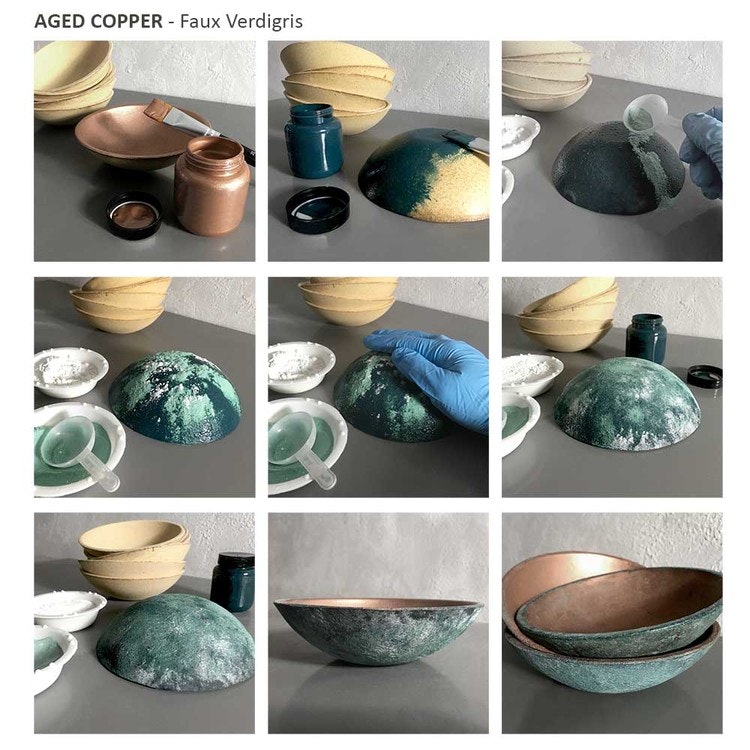 PP Aged Copper - Creative Powders - Faux Verdigris