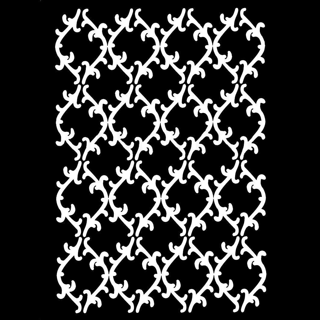 SCHABLON - Posh Chalk Stencil - Mystery Thorns