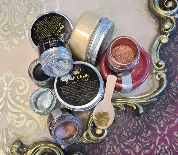 METALLPIGMENT - Posh Chalk Pigments - WEDDING GOLD