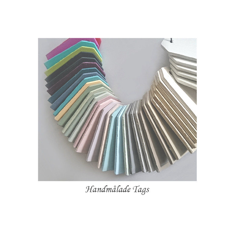 Dixie Belle CHALK Mineral Paint - Handmålade Tags