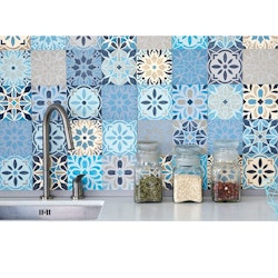 Schablon ca15x15cm - Cement tile No:2