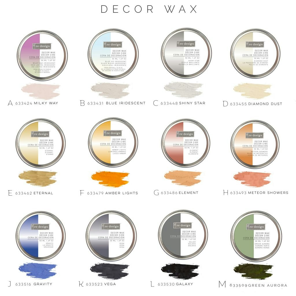 Dekorvax - Re Design - Metalliskt vax - Re Design Decor Wax