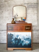Re Design - A1 Decoupage Fiber Paper - Pine Grove Hues 59x84cm