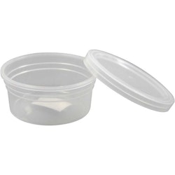 Plastburk med lock 45ml