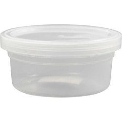 Plastburk med lock 45ml