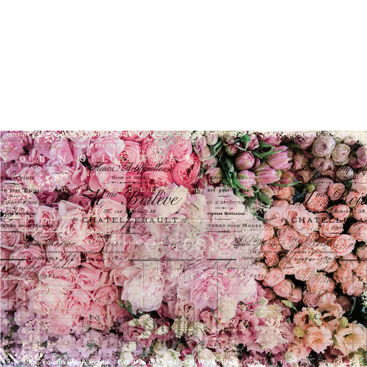 Re Design Tissue Paper - Flower Market 48x76cm