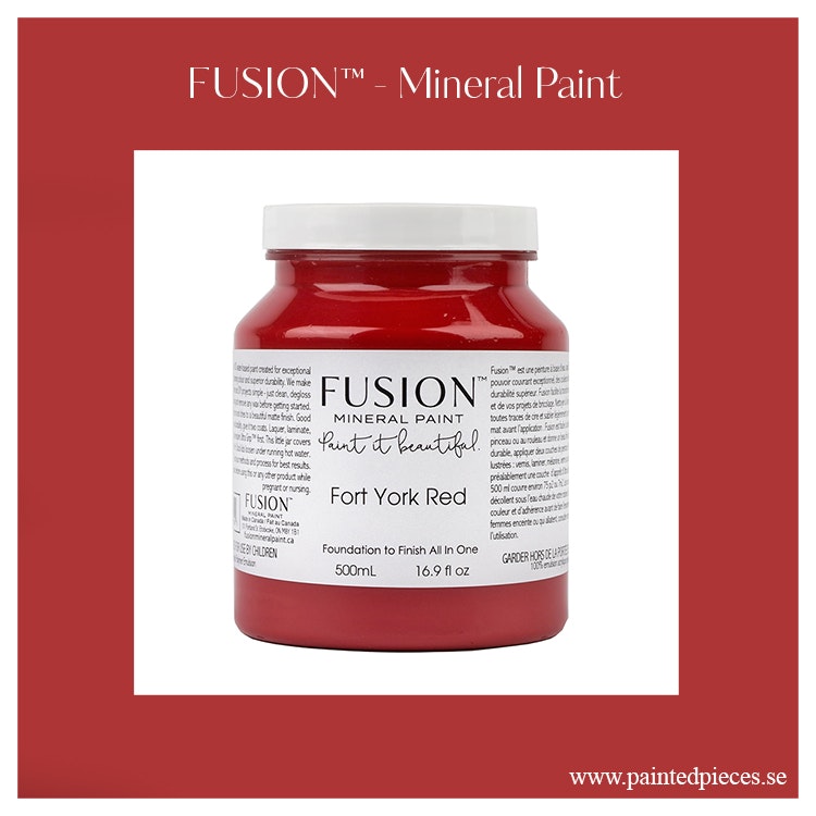 FUSION™ Mineral Paint - Fort York Red