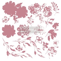 Re Design Dekorstämpel - Sweet Blossoms 30x30cm