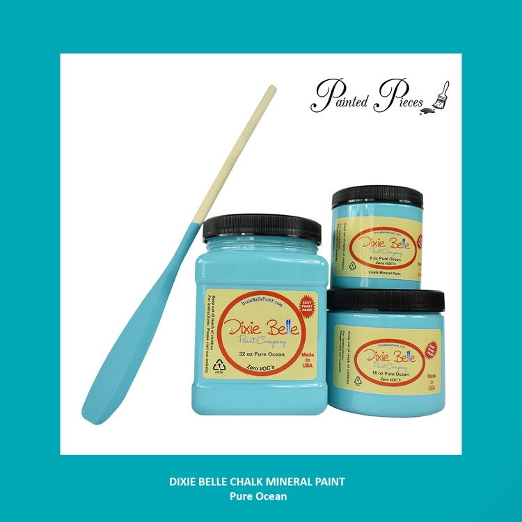 Dixie Belle CHALK Mineral Paint - Pure Ocean