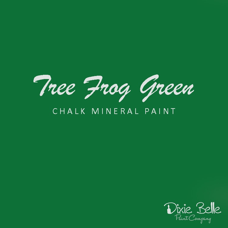 Dixie Belle CHALK Mineral Paint - Tree Frog Green