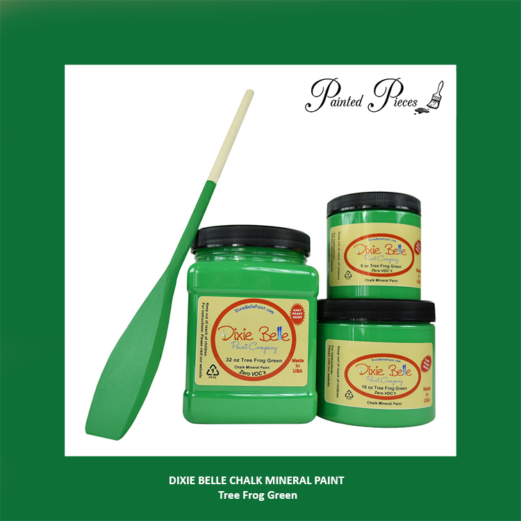 Dixie Belle CHALK Mineral Paint - Tree Frog Green