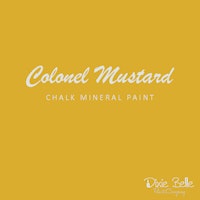 Dixie Belle CHALK Mineral Paint - Colonel Mustard