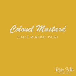 Dixie Belle CHALK Mineral Paint - Colonel Mustard