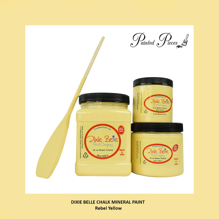 Dixie Belle CHALK Mineral Paint - Rebel Yellow