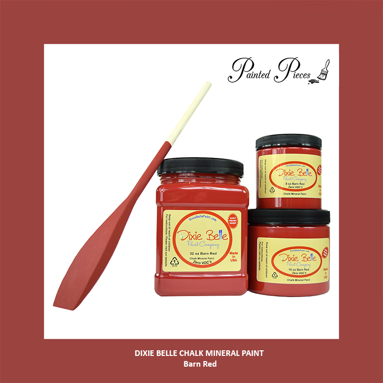 Dixie Belle CHALK Mineral Paint - Barn Red