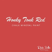 Dixie Belle CHALK Mineral Paint - Honky Tonk Red