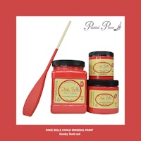 Dixie Belle CHALK Mineral Paint - Honky Tonk Red