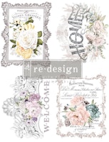 Re Design Décor Transfers® - Floral Home ca 61x89cm
