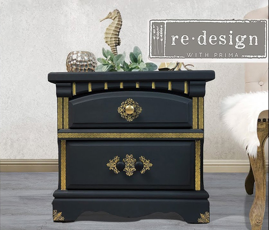 Re Design Décor Transfer - Gilded Ornate Flourishes
