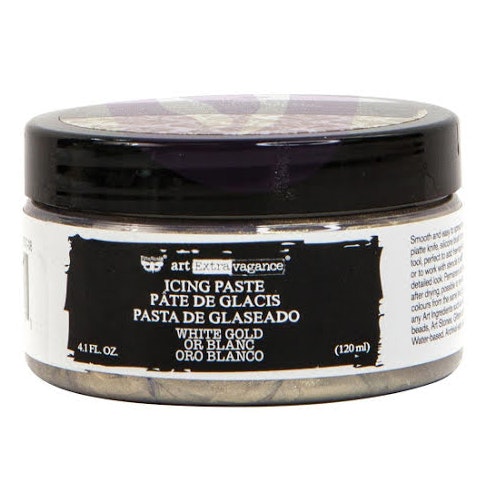 FINNABAIR Art Extravagance - Icing Paste - White Gold