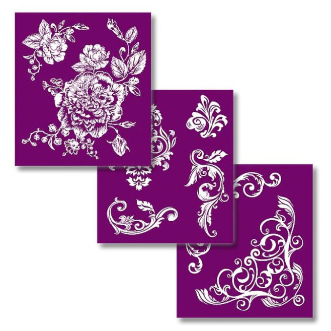 BELLES & WHISTLES - Silk Screen Stencil  - Floral