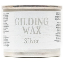 Dixie Belle Gilding Wax - Metallic / förgyllningsvax SILVER 40ml