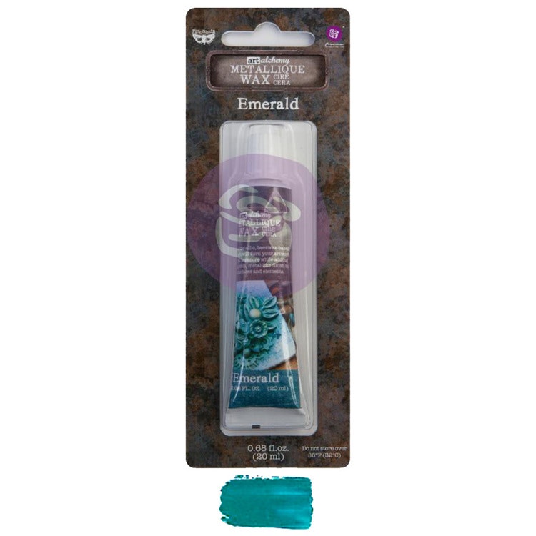 FINNABAIR Art Alchemy Metallique Wax - Emerald