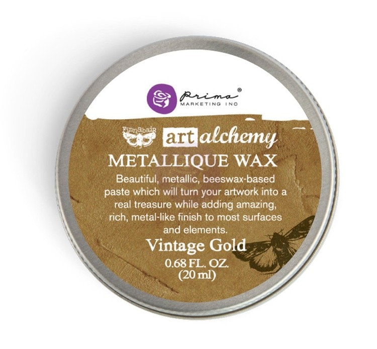 FINNABAIR Art Alchemy Metallique Wax - Vintage Gold